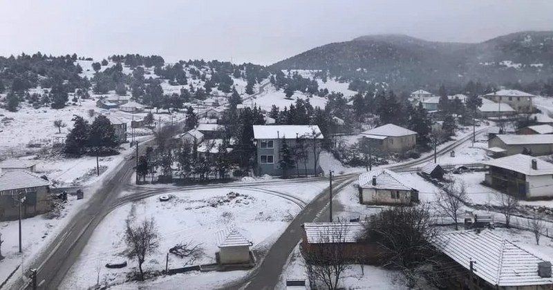 Yaylalar ve Yüksek Rakımlı Dağlar Beyaza Büründü